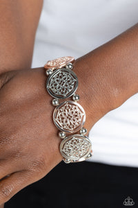 Filigree Fanfare - Multi Stretchy Bracelet