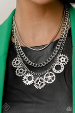 Load image into Gallery viewer, Running Out of STEAMPUNK - White Necklace