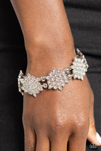 Load image into Gallery viewer, Scintillating Snowflakes - White Bracelet