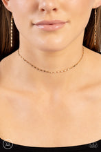 Load image into Gallery viewer, Minimalist Maiden - Gold Choker Necklace