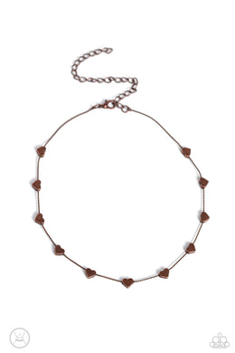 Public Display of Affection - Copper Choker Necklace