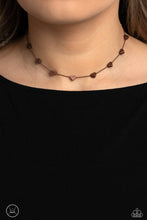 Load image into Gallery viewer, Public Display of Affection - Copper Choker Necklace