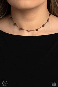 Public Display of Affection - Copper Choker Necklace