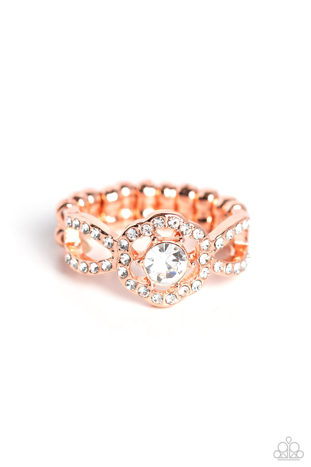 Will FLOWER - Copper Dainty Ring