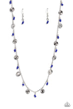 Load image into Gallery viewer, Sand Dollar Sass - Blue Necklace