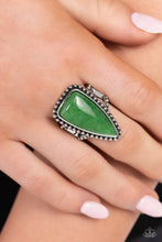 Load image into Gallery viewer, Earthy Engagement - Green Ring