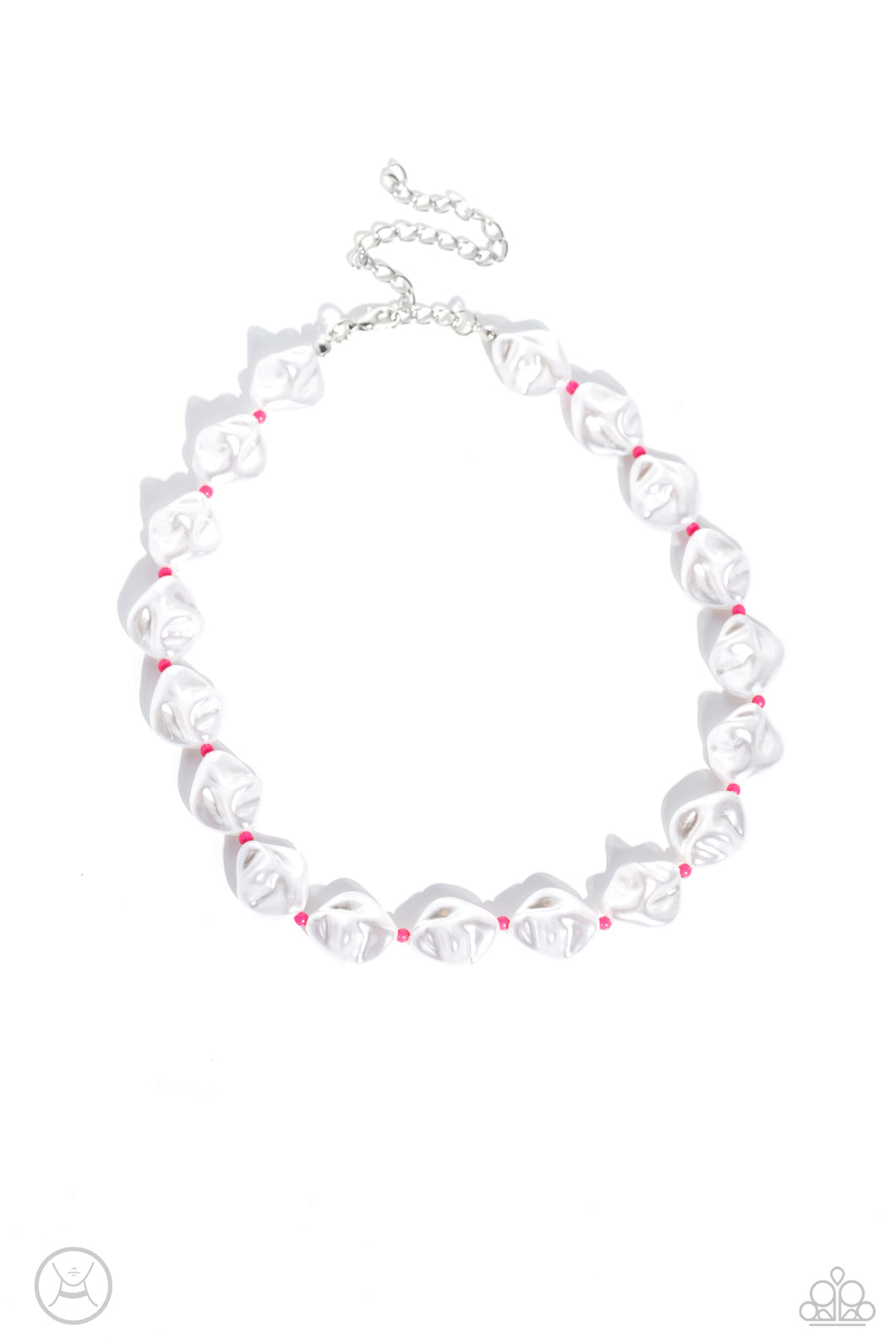 SHORE Enough - Pink Choker Necklace