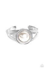 Load image into Gallery viewer, Put On The GLITZ - White Cuff Bracelet