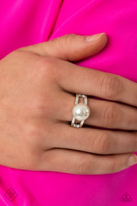 All American PEARL - White Dainty Ring