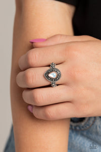 Opera Showcase - Orange Dainty Ring