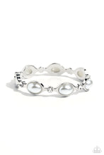 Load image into Gallery viewer, Are You Gonna Be My PEARL? - White Hinged Bracelet