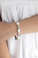 Load image into Gallery viewer, Are You Gonna Be My PEARL? - White Hinged Bracelet