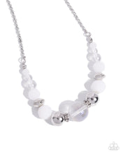 Load image into Gallery viewer, Disco Date - White Necklace