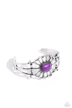 Load image into Gallery viewer, Natural Need - Purple Cuff Bracelet