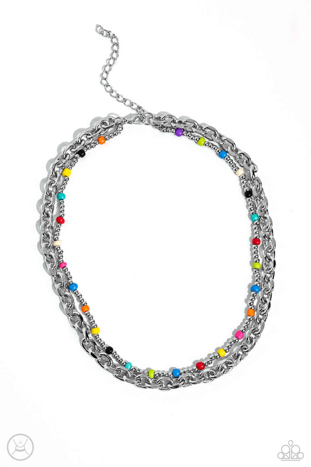 A Pop of Color - Multi Choker Necklace