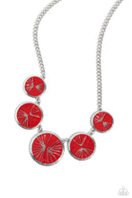 Load image into Gallery viewer, PALM Before the Storm - Red Necklace