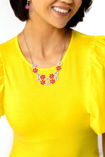 Load image into Gallery viewer, Floral Fever - Pink Necklace