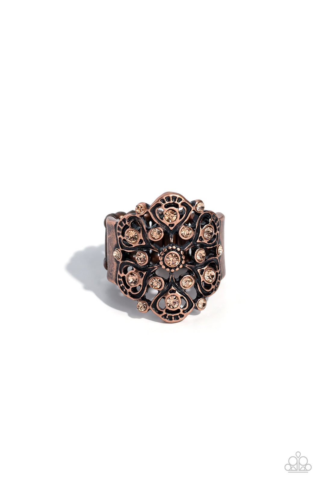 Intricate Influence - Copper Ring