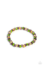 Load image into Gallery viewer, GLASS is in Session - Purple Stretchy Bracelet