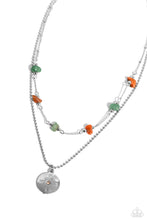 Load image into Gallery viewer, Sense of Direction - Green Necklace