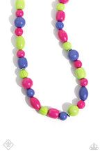 Load image into Gallery viewer, Perfectly Poppin - Pink Necklace