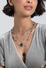 Load image into Gallery viewer, SASS with Flying Colors - Blue Necklace