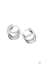 Load image into Gallery viewer, HOOP of the Day - Silver Hoop Earrings