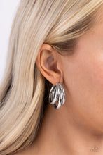 Load image into Gallery viewer, HOOP of the Day - Silver Hoop Earrings