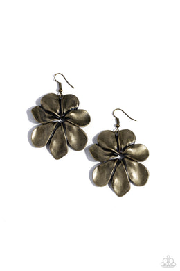 Hinging Hallmark - Brass Earrings