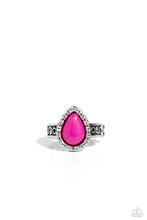 Load image into Gallery viewer, Scalloped Showcase - Pink Dainty Ring