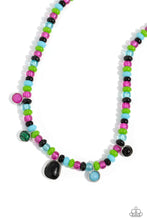 Load image into Gallery viewer, Colorfully California - Black Necklace