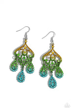 Load image into Gallery viewer, Chandelier Command - Multi Earrings