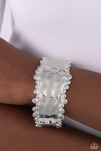 Load image into Gallery viewer, Handcrafted Haute - Silver Cuff Bracelet