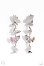 Load image into Gallery viewer, Flying Flashy - Pink Clip-On Earrings