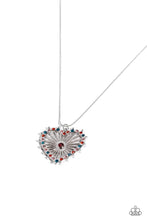 Load image into Gallery viewer, Flirting Ferris Wheel - Red Necklace