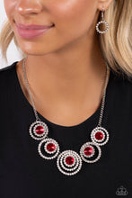 Load image into Gallery viewer, Dramatic Darling - Red Necklace