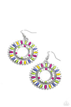 Load image into Gallery viewer, Ferris Wheel Finale - White Earrings