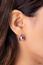 Load image into Gallery viewer, SCOUTING Stars - Pink Hoop Earrings