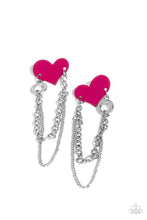 Load image into Gallery viewer, Altered Affection - Pink Post Earrings