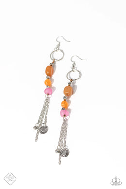 Gardening Gesture - Orange Earrings