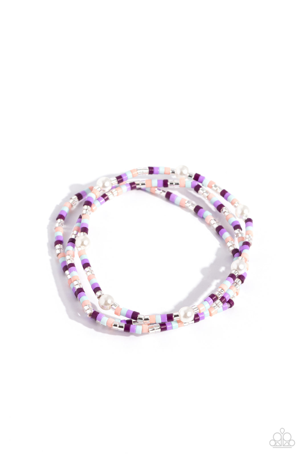 Colorblock Cache - Purple Bracelets