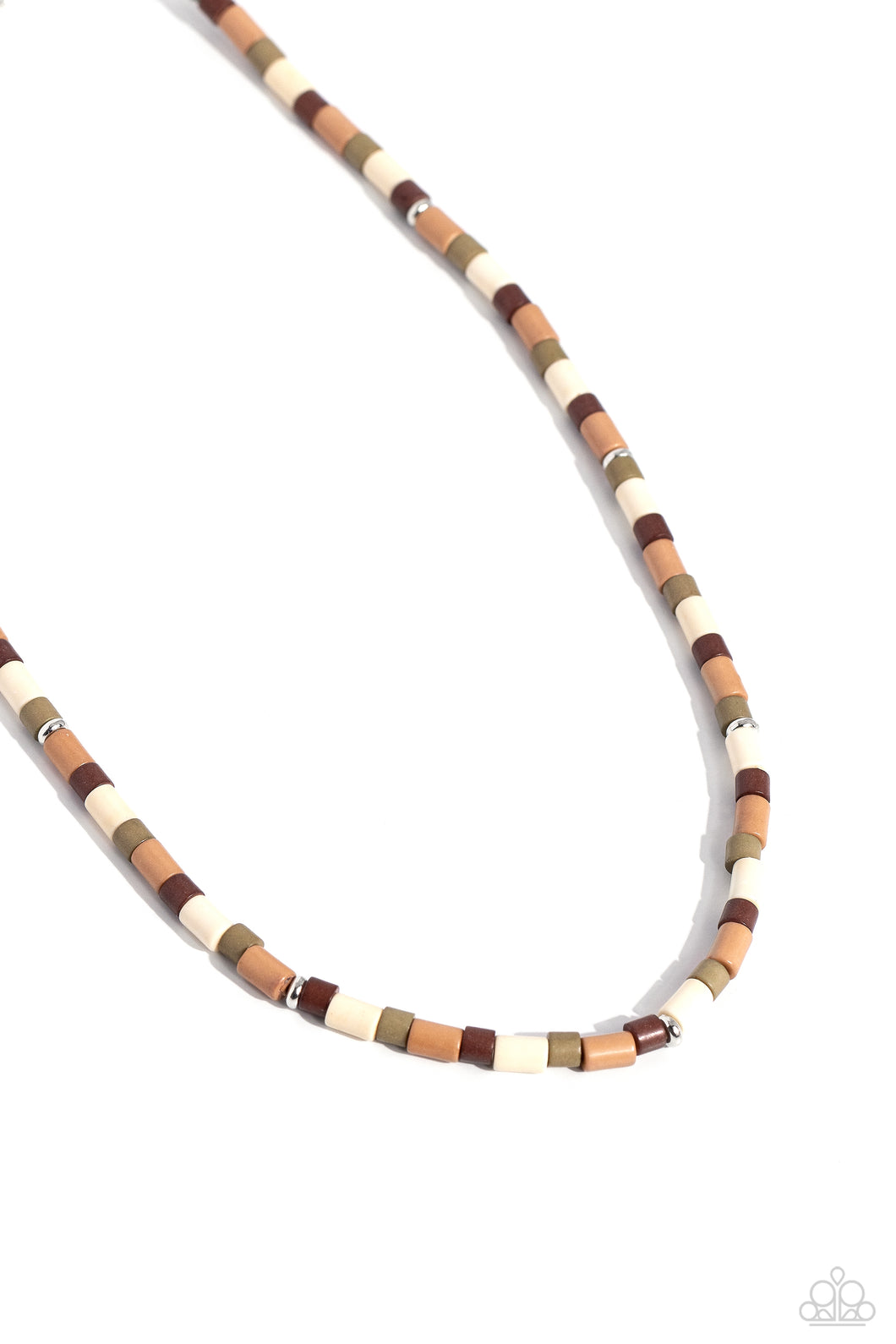 Natural Nonchalance - Brown Necklace