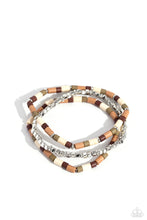 Load image into Gallery viewer, Natural Notion - Brown Stretchy Bracelets