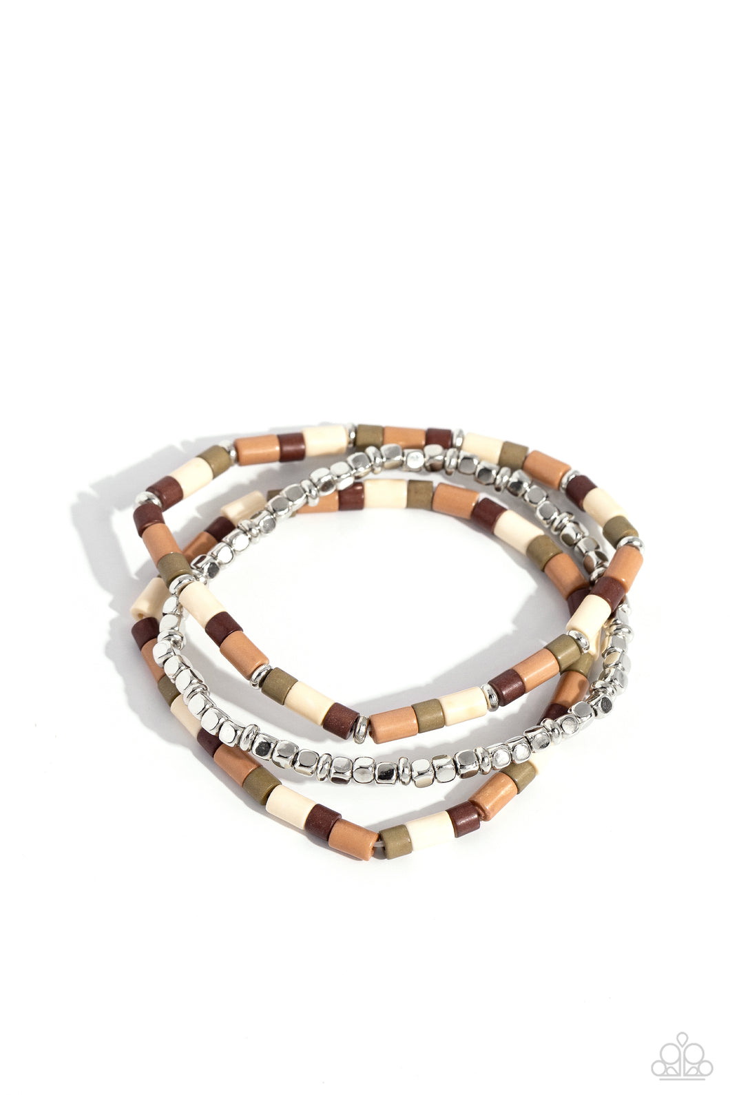 Natural Notion - Brown Stretchy Bracelets