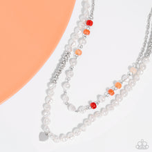 Load image into Gallery viewer, Pearl Pact - Orange Necklace