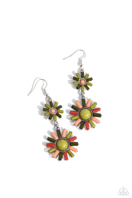 SUN Wild - Green Earrings