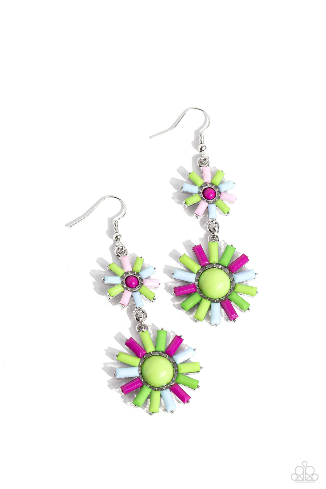 SUN Wild - Multicolor Earrings