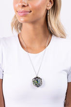 Load image into Gallery viewer, Flowering Fantasy - Green Necklace