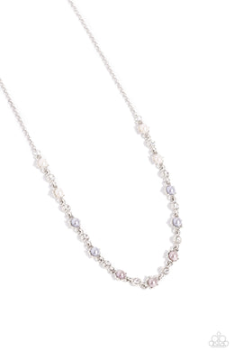 Pronged Passion - Silver Necklace