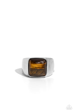 Earthy Envy - Brown Urban Ring